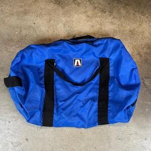 Vintage 90s Blue vintage acade duffle bag
